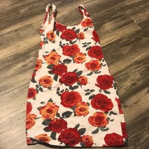 Forever 21, rose dress!